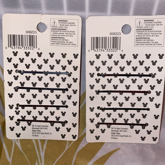 Disney Mickey Mouse hair pins - Picture 2 of 2